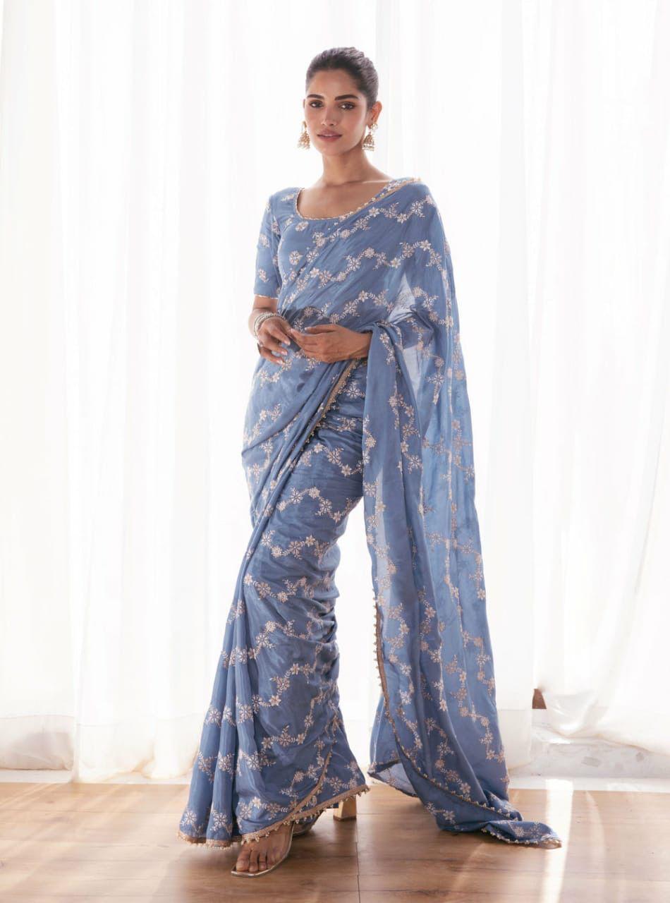 BT 3024 Georgette Party Wear Sarees Catalog